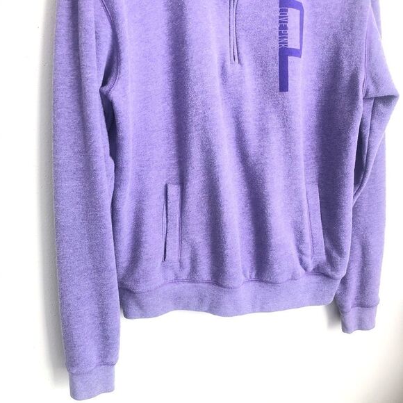 PINK Victoria's Secret 1/4 Zip Logo Pullover - Picture 8 of 16